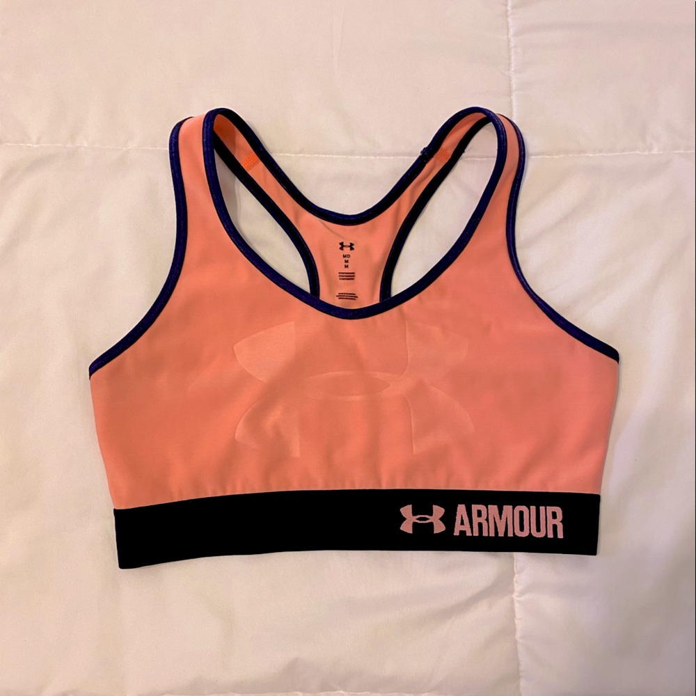 Under Armour Neon Compression Sports Bra